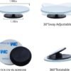 GearZ21 HD Glass Frameless Round Convex Blind Spot Mirror | 2-Inch Rear View for Cars, Trucks, Vans | Pack of 2 - Image 2