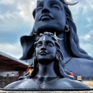 AdiYogi Statue for car | Adiyogi Shiva Statue for Car Dashboard and Home Decoration, Shiva Idol for Car Dashboard